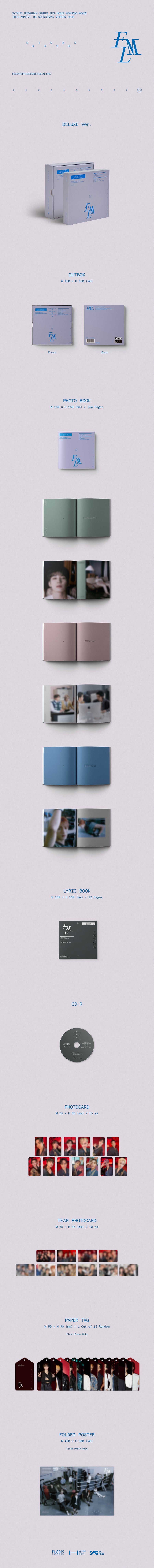 SEVENTEEN MINI ALBUM VOL. 10 - FML (DELUXE VERSION)