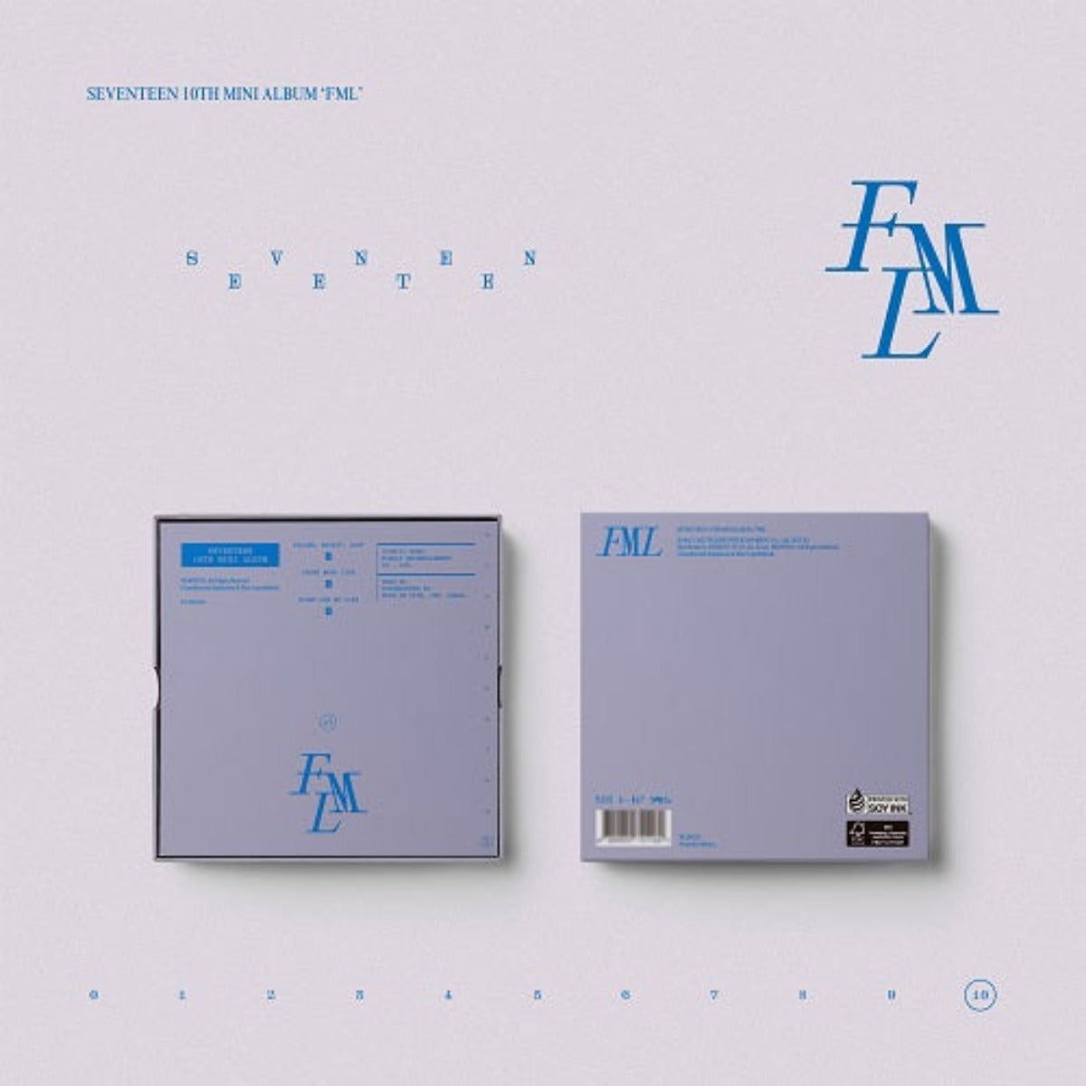 SEVENTEEN MINI ALBUM VOL. 10 - FML (DELUXE VERSION)