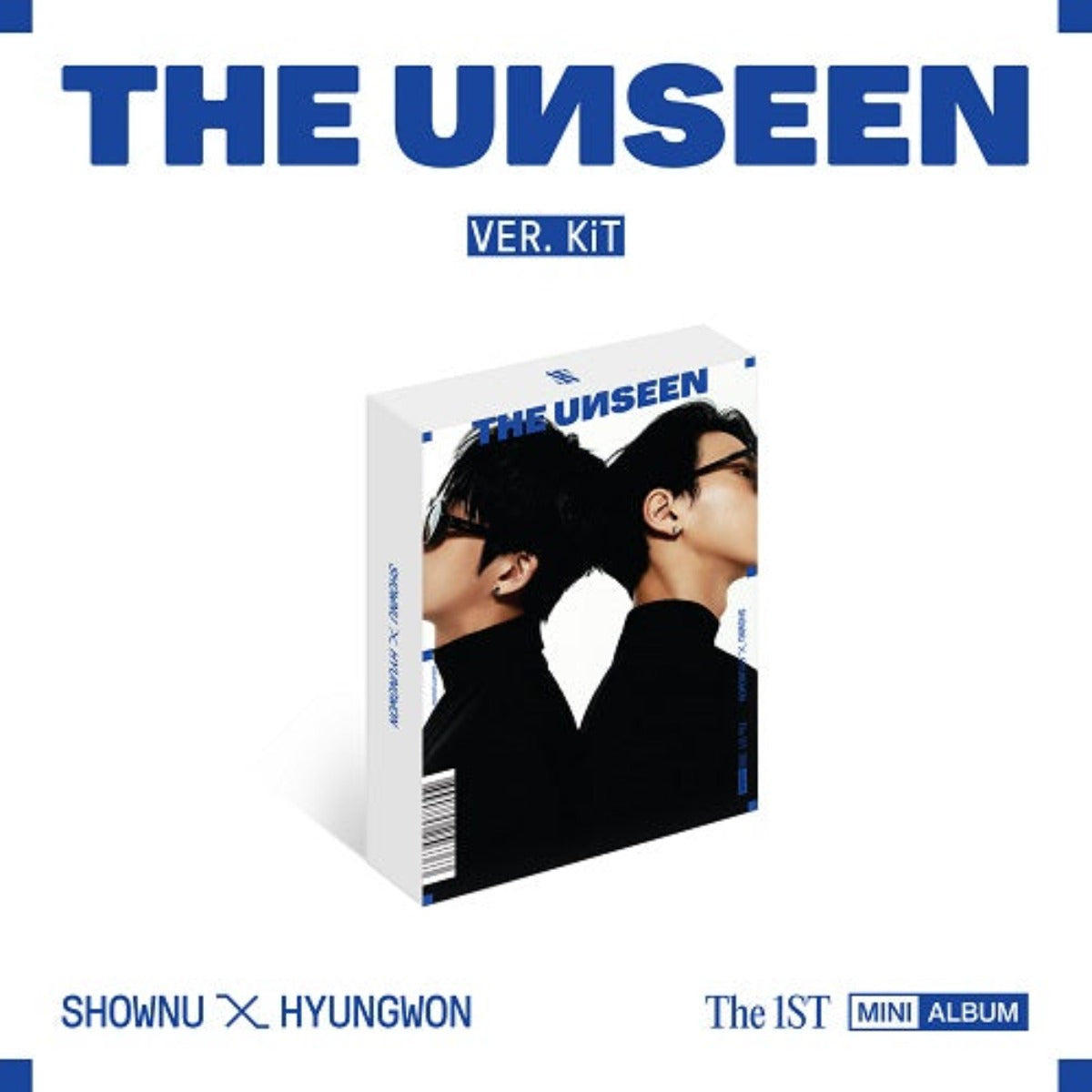 SHOWNU X HYUNGWON 1st Mini Album - THE UNSEEN (KiT Album)