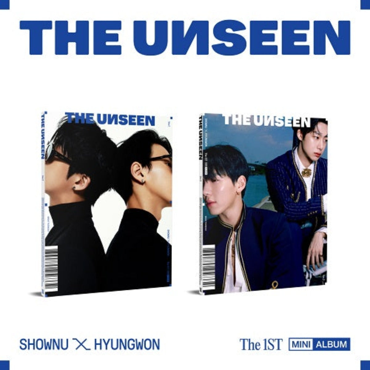 SHOWNU X HYUNGWON 1ST MINI ALBUM - THE UNSEEN