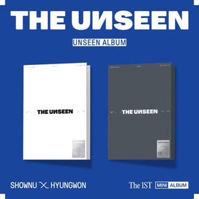 SHOWNU X HYUNGWON 1st Mini Album - THE UNSEEN (UNSEEN ALBUM) (LIMITED VERSION)