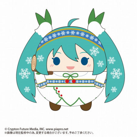 HATSUNE MIKU© Plush Maru Snow (Japan Edition)