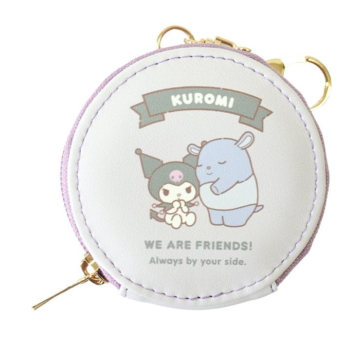 SANRIO© Characters Round Coin Bag with Key Holder (Japan Edition)