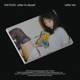 TAEYEON 6TH MINI ALBUM - LETTER TO MYSELF (LETTER VERSION)