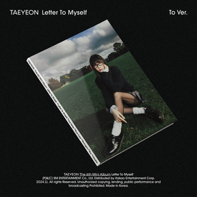 TAEYEON 6TH MINI ALBUM - LETTER TO MYSELF (TO VERSION)