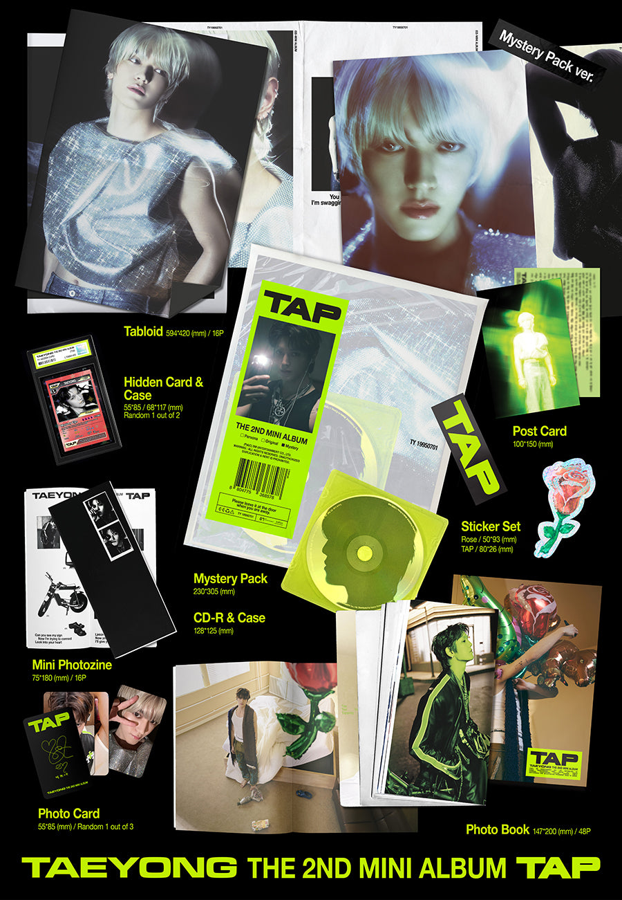 TAEYONG 2ND MINI ALBUM - TAP (MYSTERY PACK VERSION)