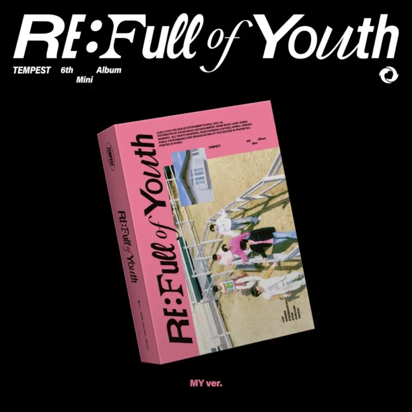 TEMPEST 5TH MINI ALBUM - RE: FULL OF YOUTH