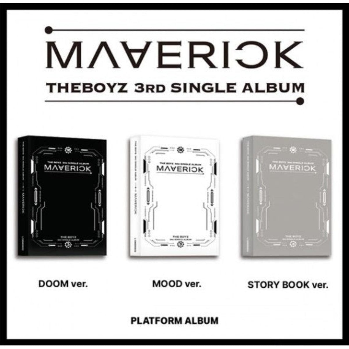 THE BOYZ SINGLE ALBUM VOL. 3 - MAVERICK (PLATFORM VERSION)