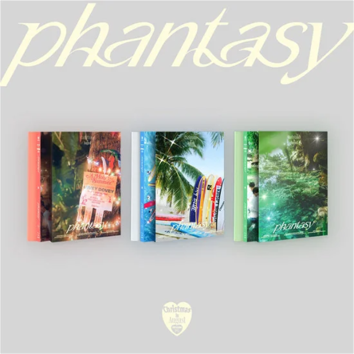 THE BOYZ VOL.2 - PHANTASY : PT.1 CHRISTMAS IN AUGUST (3-CD)