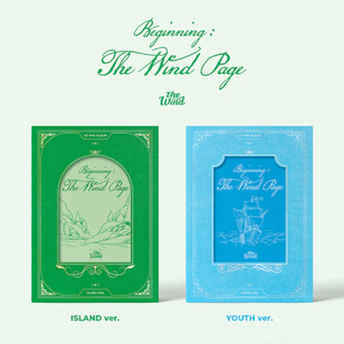 The Wind Mini Album Vol. 1 - Beginning : The Wind Page