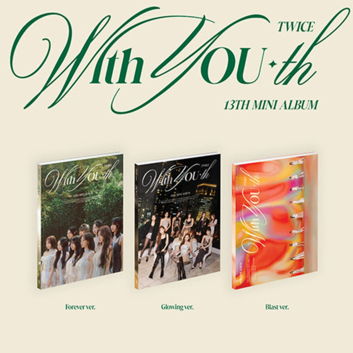 TWICE MINI ALBUM VOL. 13 - WITH YOU-TH