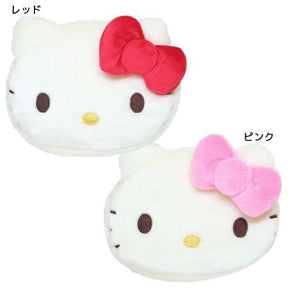 SANRIO© Hello Kitty Head Bow Plush Pouch (Japan Edition)