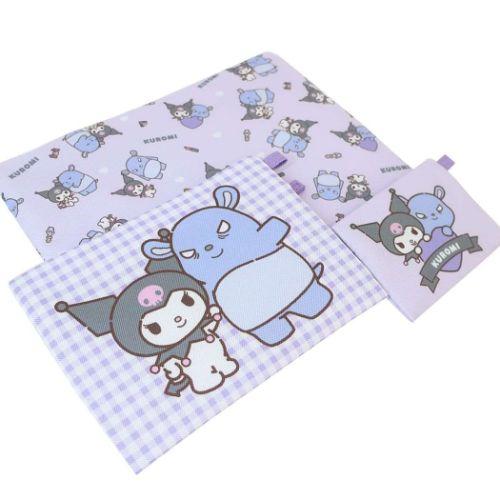 SANRIO© Character Checker Pouch Set 3in1 (Japan Edition)