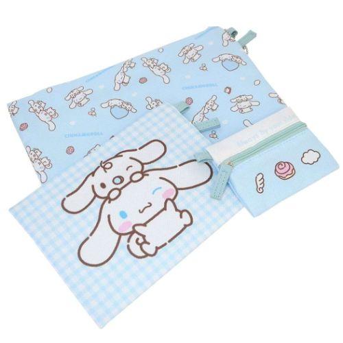 SANRIO© Character Checker Pouch Set 3in1 (Japan Edition)