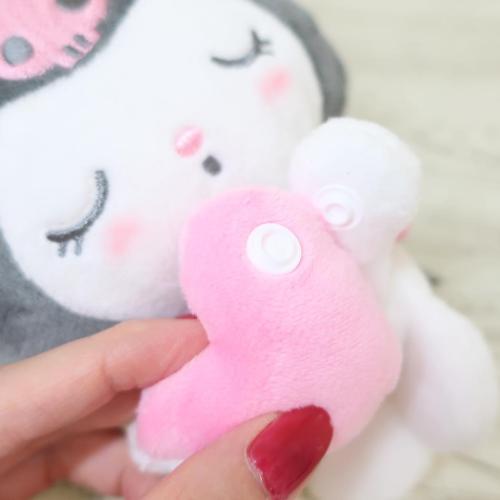 SANRIO© Character Sleeping with Heart Plush Pouch (Japan Edition)