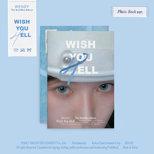 WENDY 2ND MINI ALBUM - WISH YOU HELL (PHOTOBOOK VERSION)