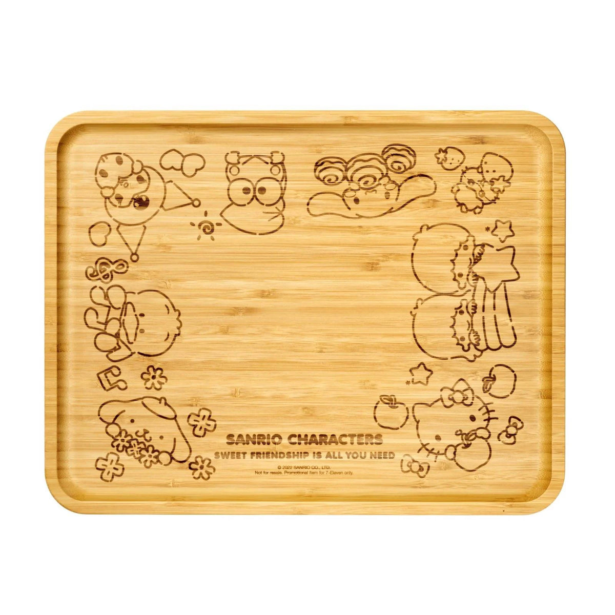 SANRIO© HK711 Bamboo Tray (Hong Kong Edition)