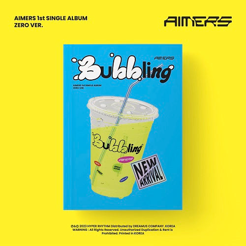 AIMERS SINGLE ALBUM VOL. 1 - BUBBLING