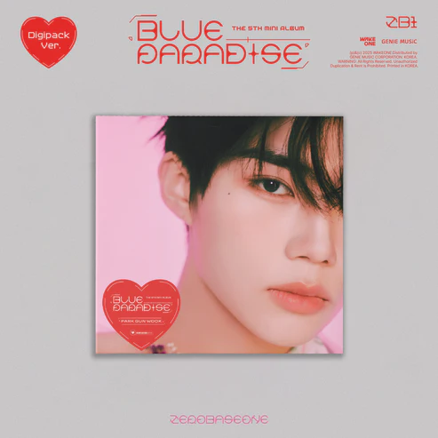 ZEROBASEONE 5TH MINI ALBUM - BLUE PARADISE (DIGIPACK VER.)