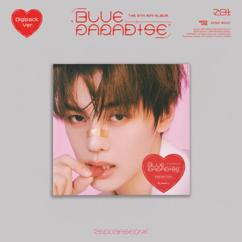 ZEROBASEONE 5TH MINI ALBUM - BLUE PARADISE (DIGIPACK VER.)