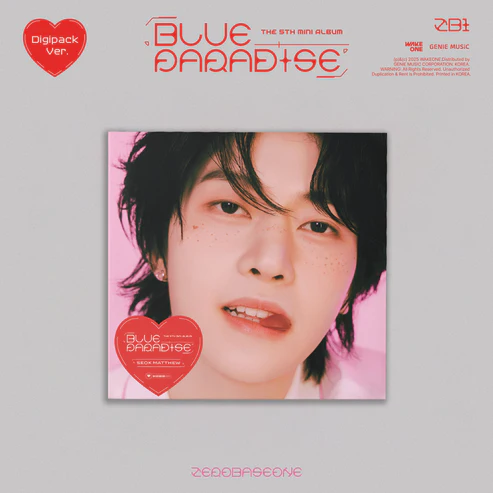 ZEROBASEONE 5TH MINI ALBUM - BLUE PARADISE (DIGIPACK VER.)