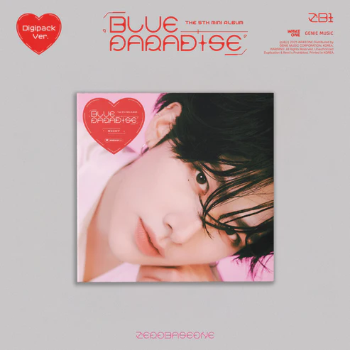 ZEROBASEONE 5TH MINI ALBUM - BLUE PARADISE (DIGIPACK VER.)