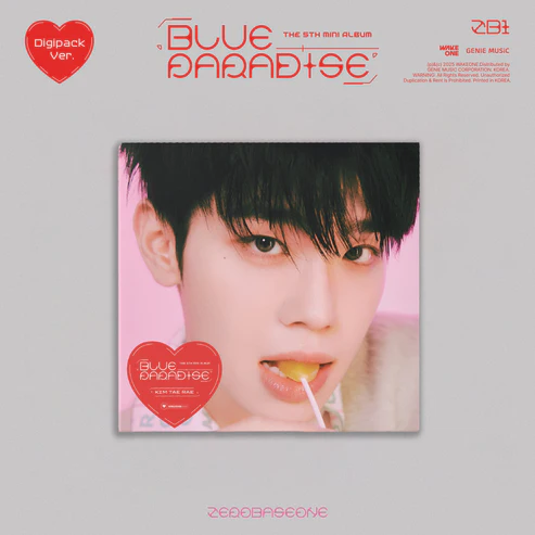 ZEROBASEONE 5TH MINI ALBUM - BLUE PARADISE (DIGIPACK VER.)