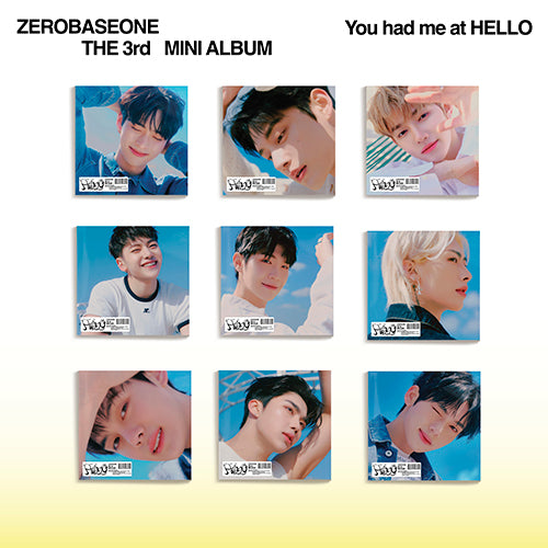 ZEROBASEONE 3RD MINI ALBUM - YOU HAD ME AT HELLO (DIGIPACK VERSION)