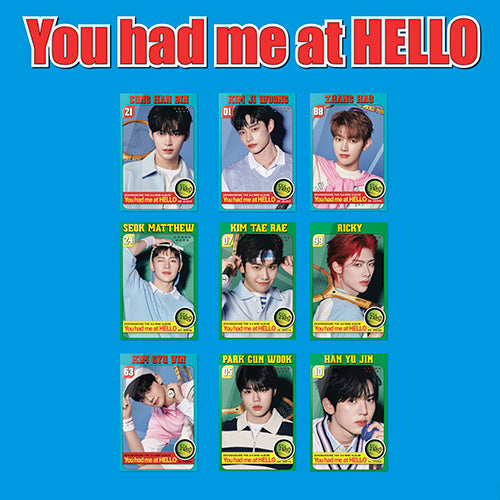 ZEROBASEONE 3RD MINI ALBUM - YOU HAD ME AT HELLO (ZEROSE VERSION) (POCA ALBUM)