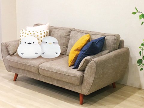 Penguin Black Cushion (Japan Edition)