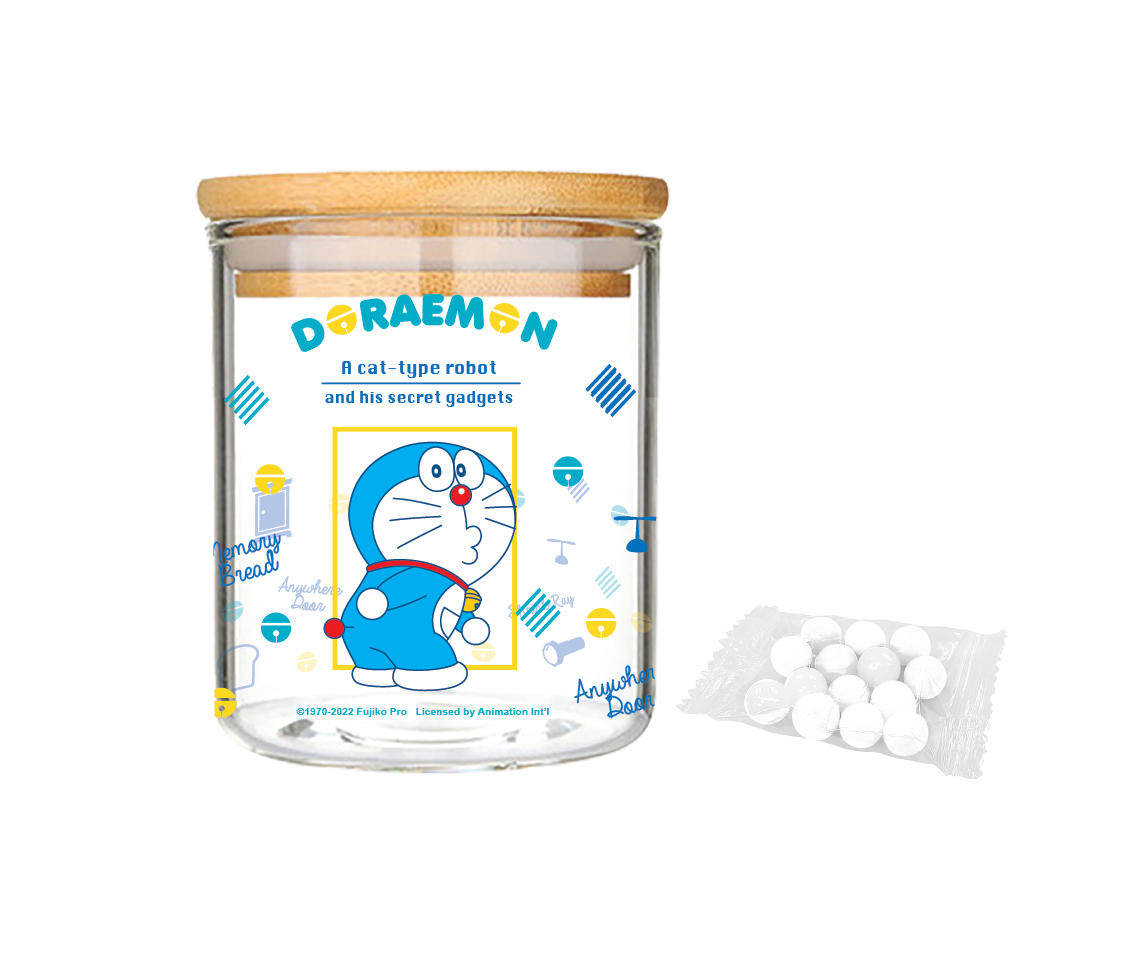 DORAEMON© 7-11 Canister Glass Jar (Hong Kong Edition)