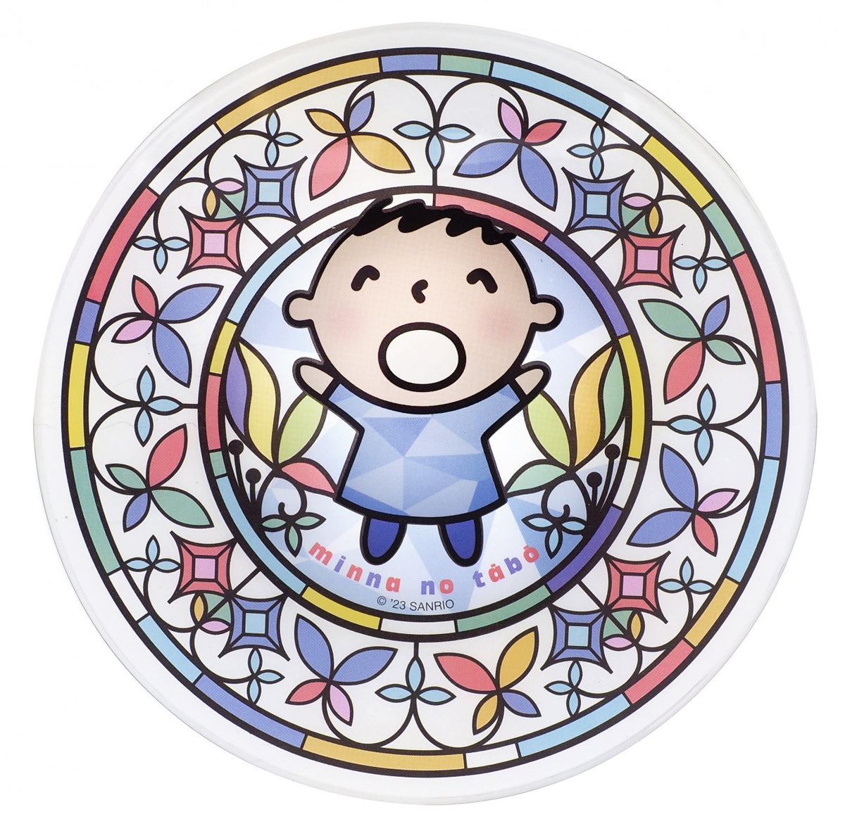 SANRIO© Twin Stars /Minna 7-11 No Tabo Stained Glass Plate