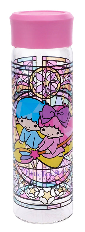 SANRIO© Hong Kong 7-11 Stained Glass Series Water Bottle with Pouch