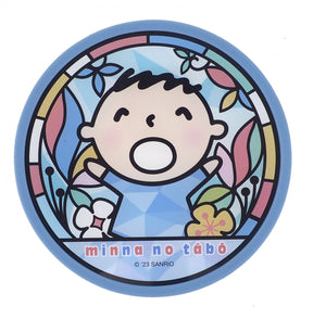 SANRIO© Characters 7-11 Stained Glass Series Coaster (Hong Kong Edition)