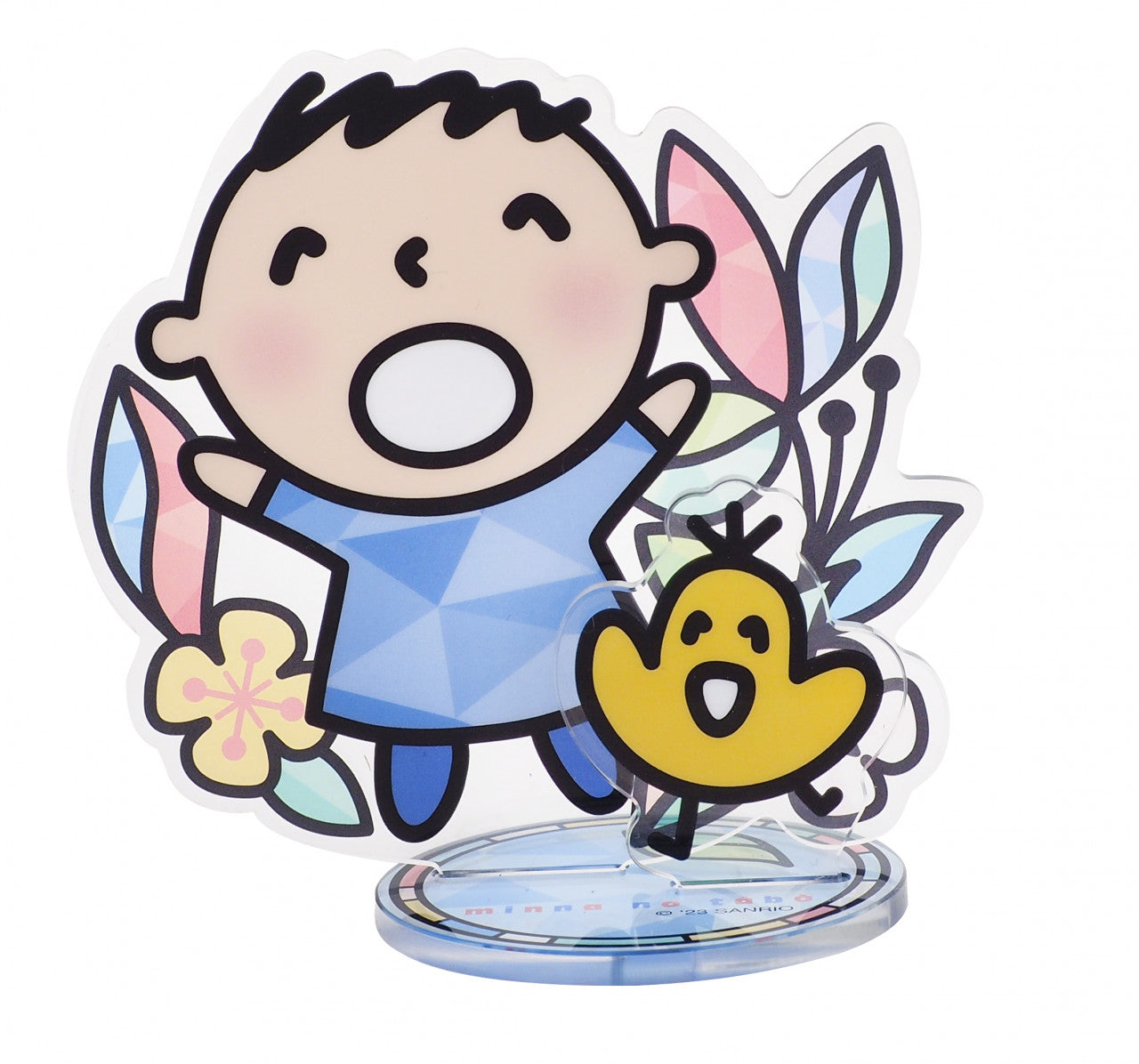 SANRIO© Little Twin Stars /Minna No Tabo Stained Glass Design Acrylic Stand (Hong Kong Edition)