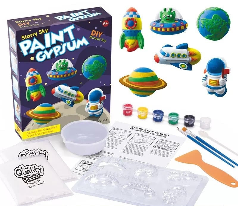 Gypsum Paint Toy