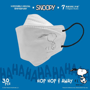 PEANUT SNOOPY© Hee Hee Korean-style Mask (Hong Kong Edition)