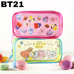 BT21© Fluffy Baby / Baby a Little Festa All Pencil Pouch (Japan Edition)