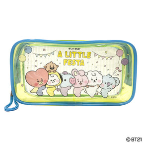 BT21© Fluffy Baby / Baby a Little Festa All Pencil Pouch (Japan Edition)