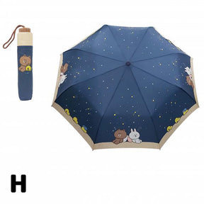 LINE FRIENDS© HK 7-Eleven Fold Umbrella