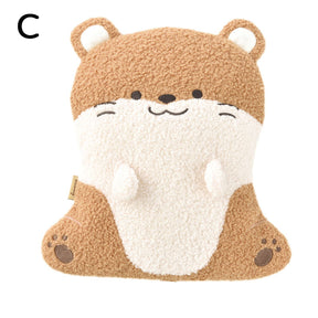 Animal 3 ways 2in1 Pillow Plush Blanket (Japan Edition)