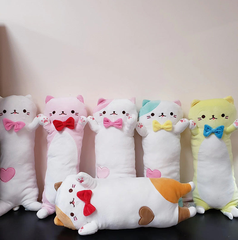 Cat Small Pillow Plush 40cm (Japan Edition)