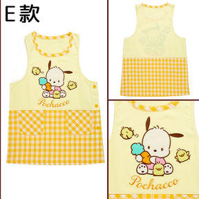 SANRIO© Checkers Apron 6 Styles (Japan Edition)