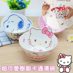 SANRIO© Character Resin Noodle Bowl