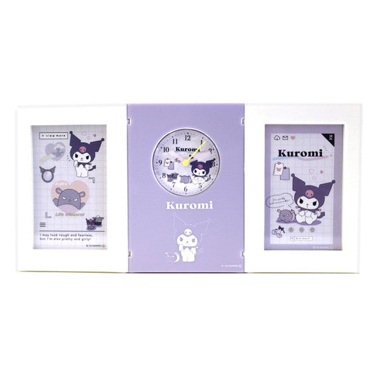 SANRIO© Clock with Pen Holder & 2 Photo Frames (Japan Edition)