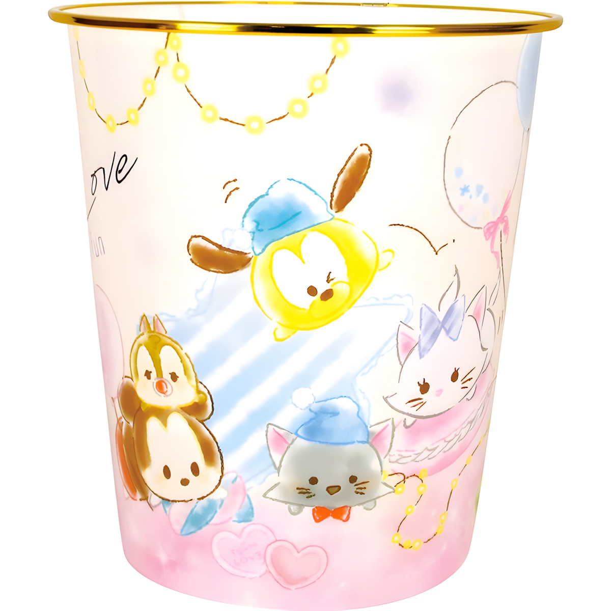 DISNEY© Tsum Tsum Love Trash Bin (Japan Edition)