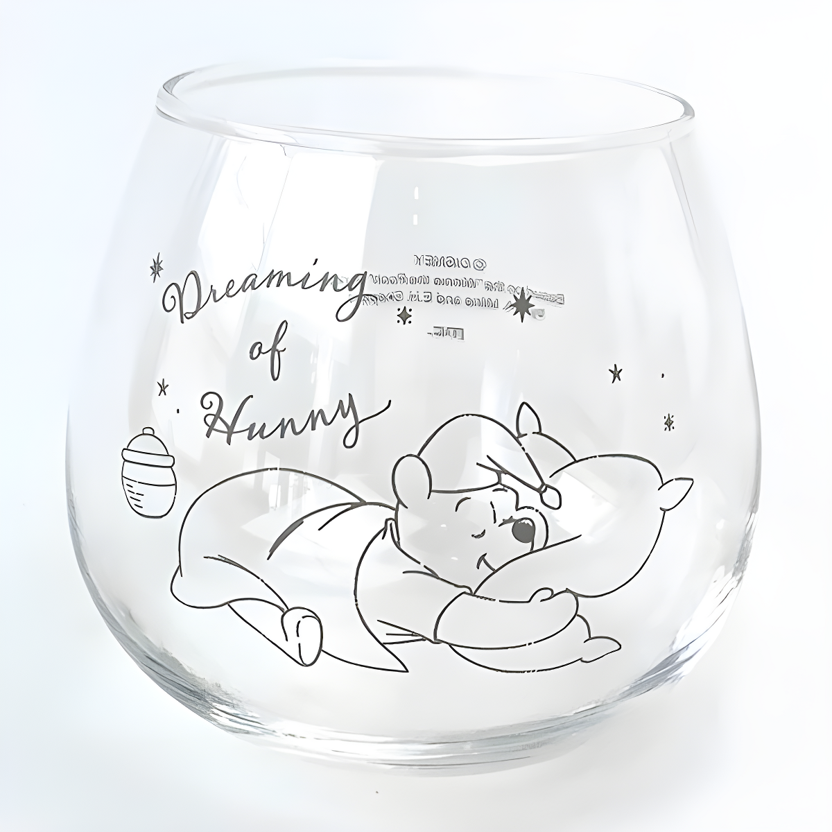 DISNEY© Winnie the Pooh Glass Cup (Japan Edition)