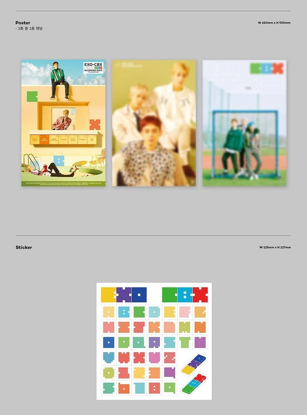 EXO-CBX MINI ALBUM VOL. 2 - BLOOMING DAYS