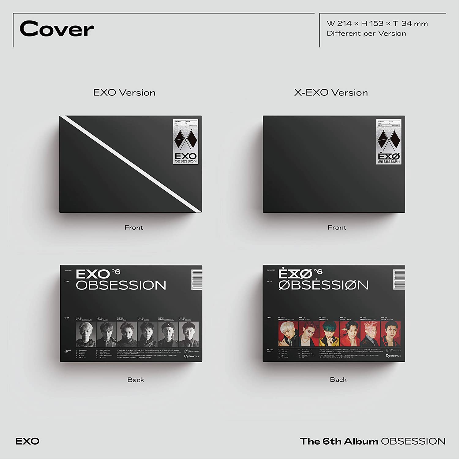 EXO VOL. 6 - OBSESSION