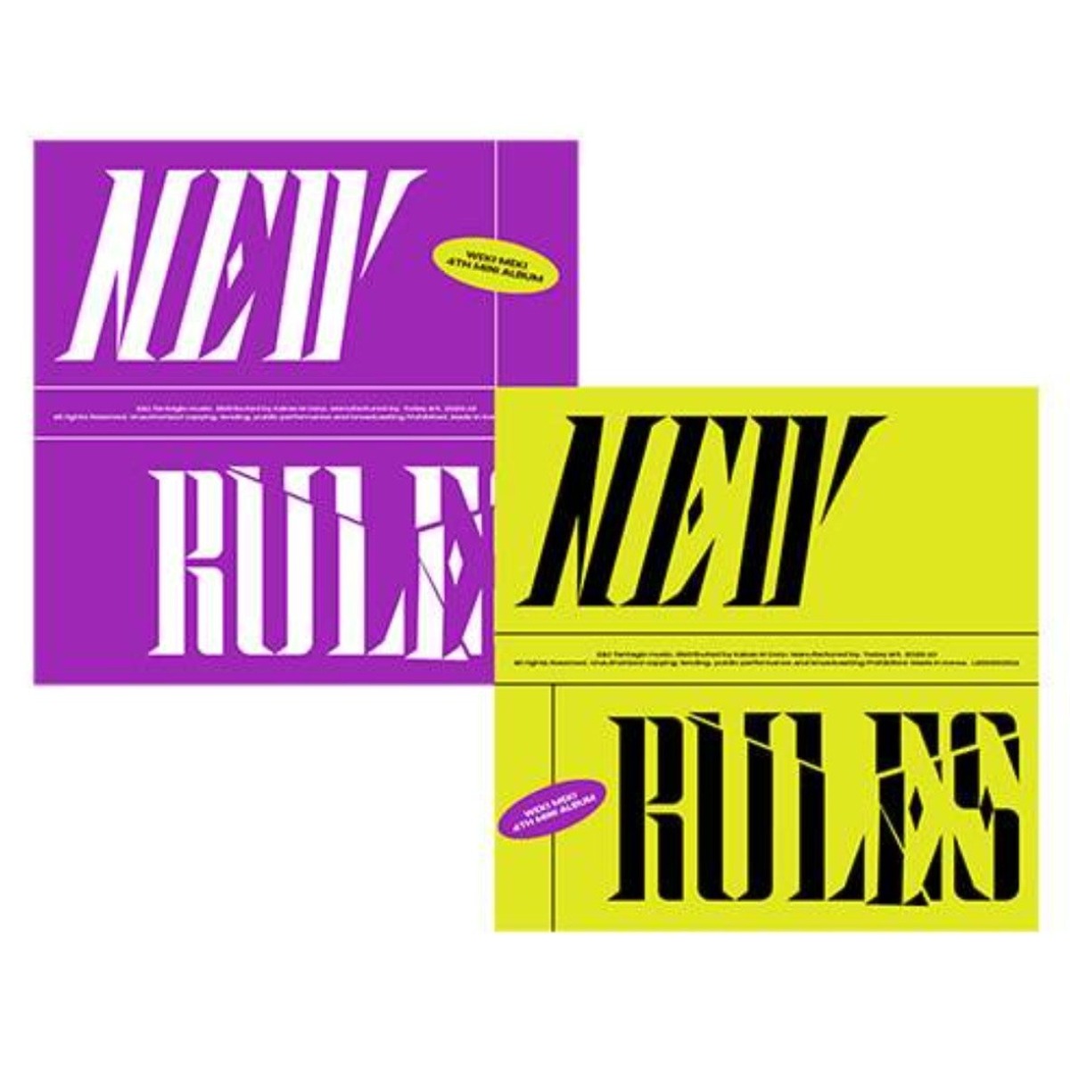 Weki Meki Mini Album Vol. 4 - NEW RULES (Random Version)